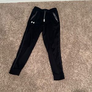Black Under Armor joggers